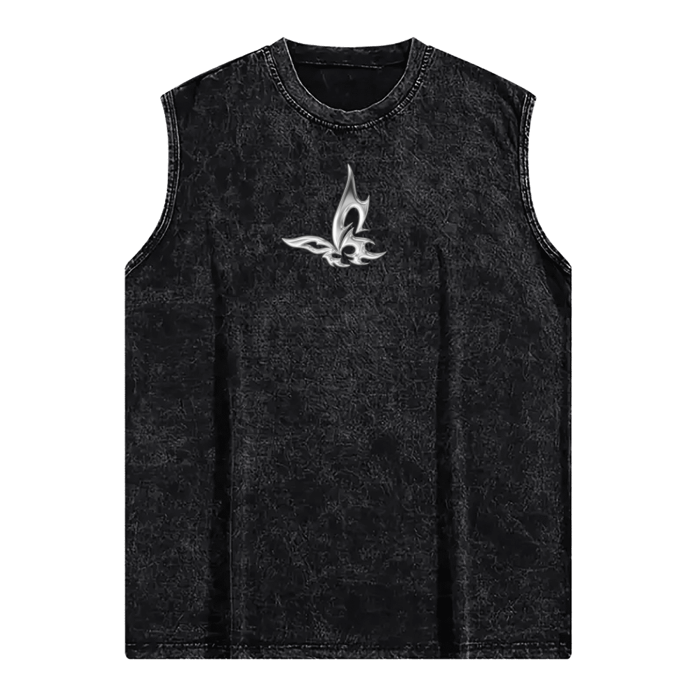 Silver Butterfly Tank