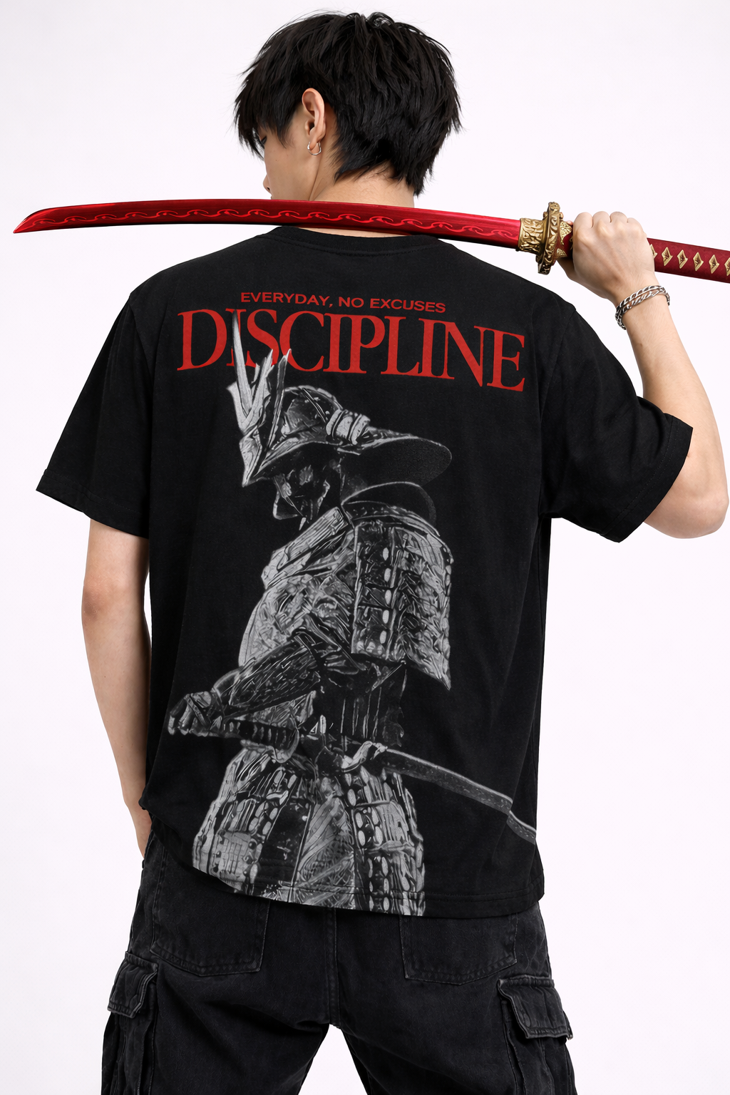 Discipline Samurai Oversized T-shirt