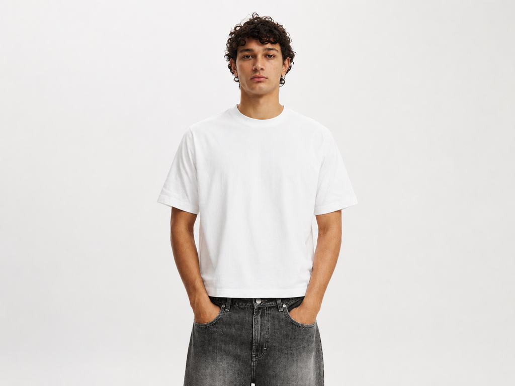 Boxt fit White T-shirt