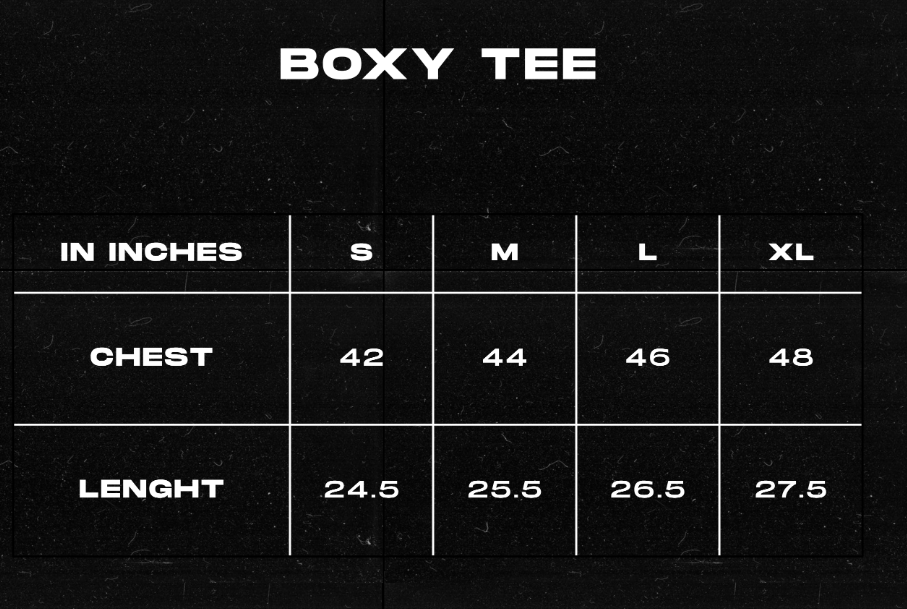 Boxy Fit T-shirt